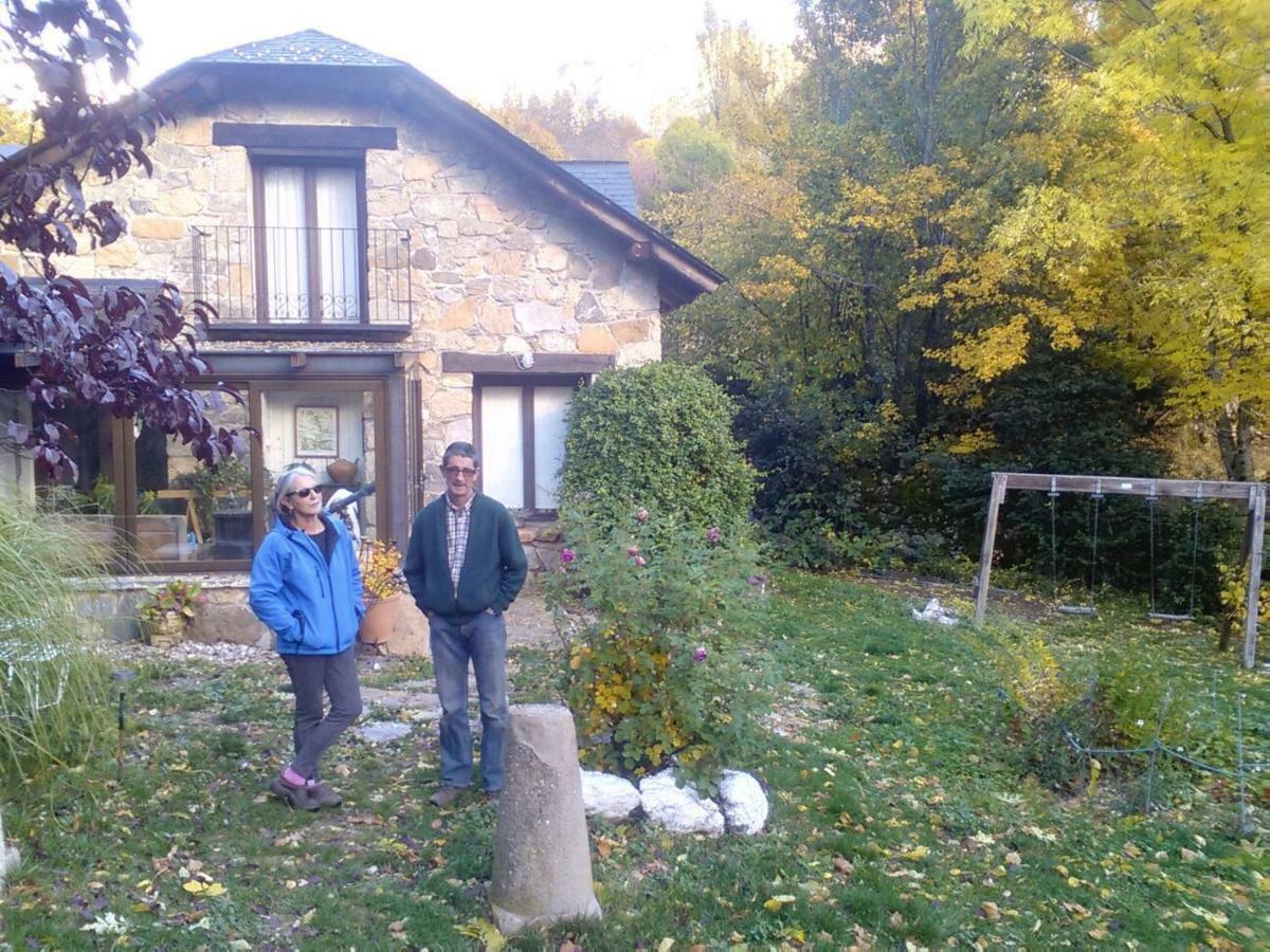 Villa Jardín de Hoz Hoz de Jaca Exterior foto